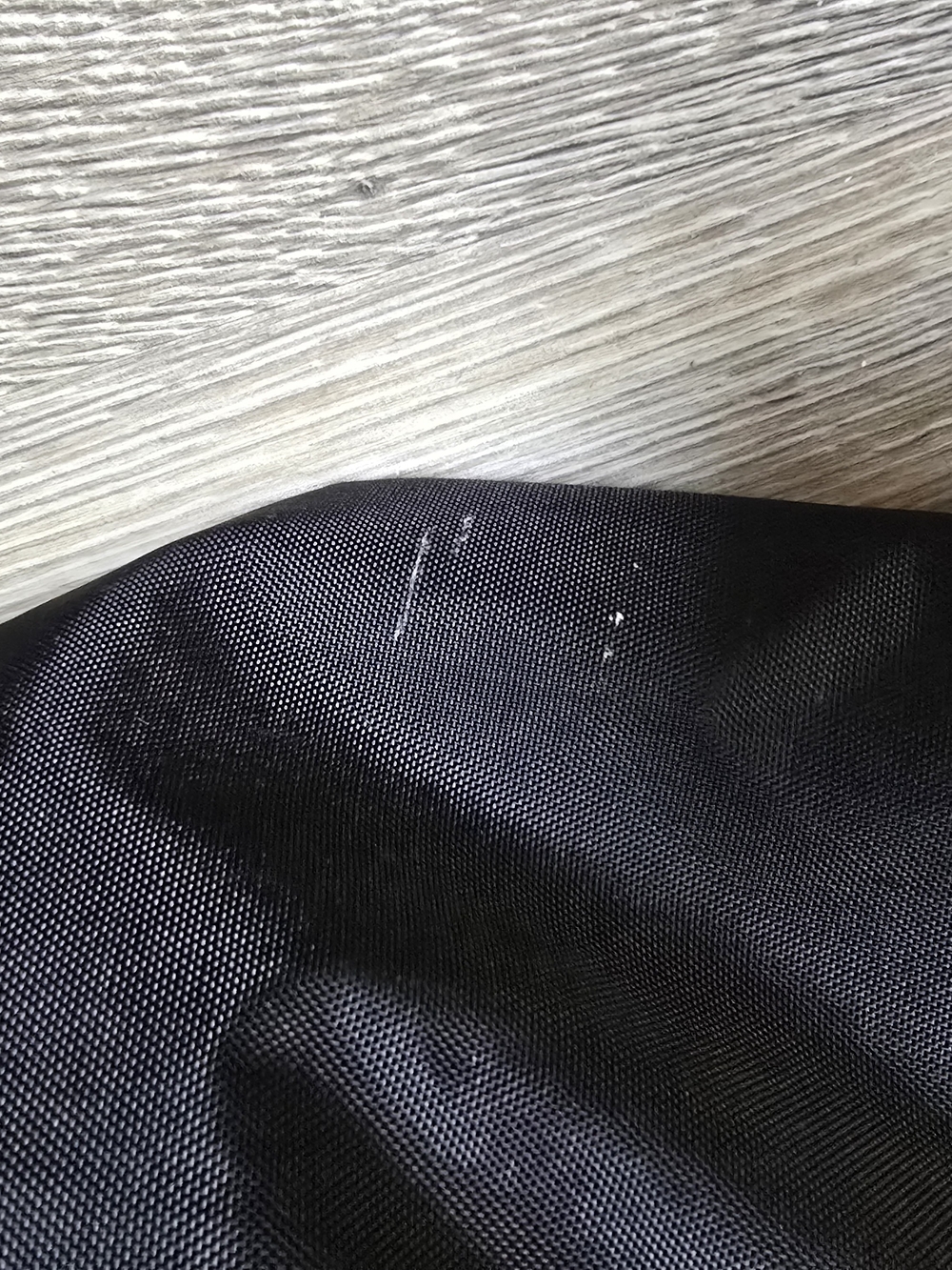 Carhartt Black Hooded Raincoat with Logo Patch - Picture 2 of 3